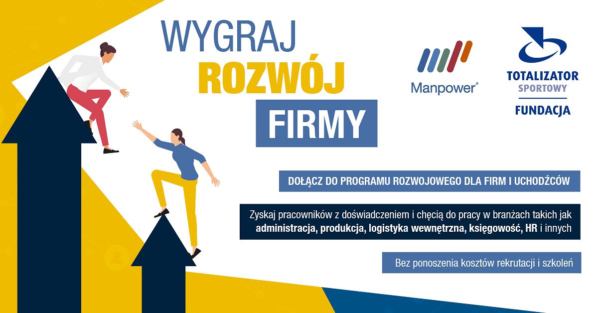 Plakat programu wygraj rozwój - wszelkie szczegóły w treści artykułu